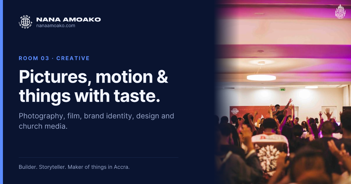 Creative · Nana Amoako